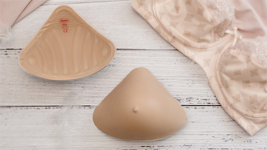 Silicone breast forms 