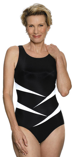 Jodee 1469 Fun in the Sun Mastectomy Tank Swimsuit