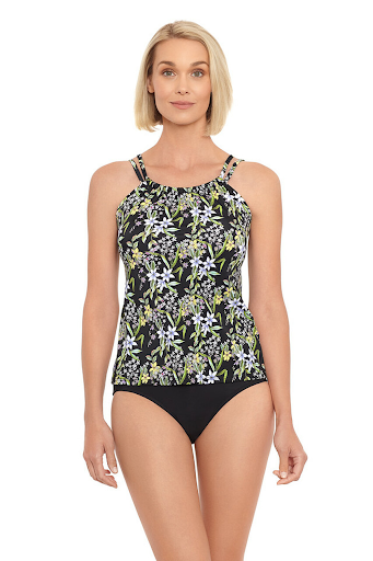  Penbrooke Hi-Neck Tankini Swim Top