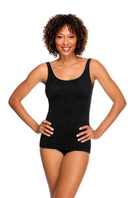 Scoop Neck Sheath Mastectomy Swimsuit