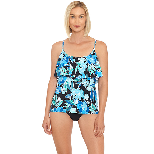 Penbrooke Single Tier Tankini Mastectomy Swim Top