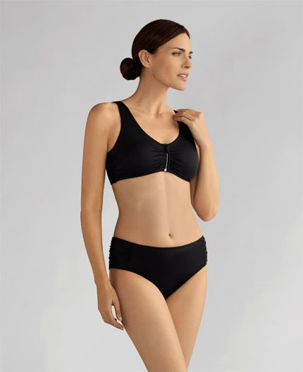 Amoena Cocos Mastectomy Swim Top and Briefs